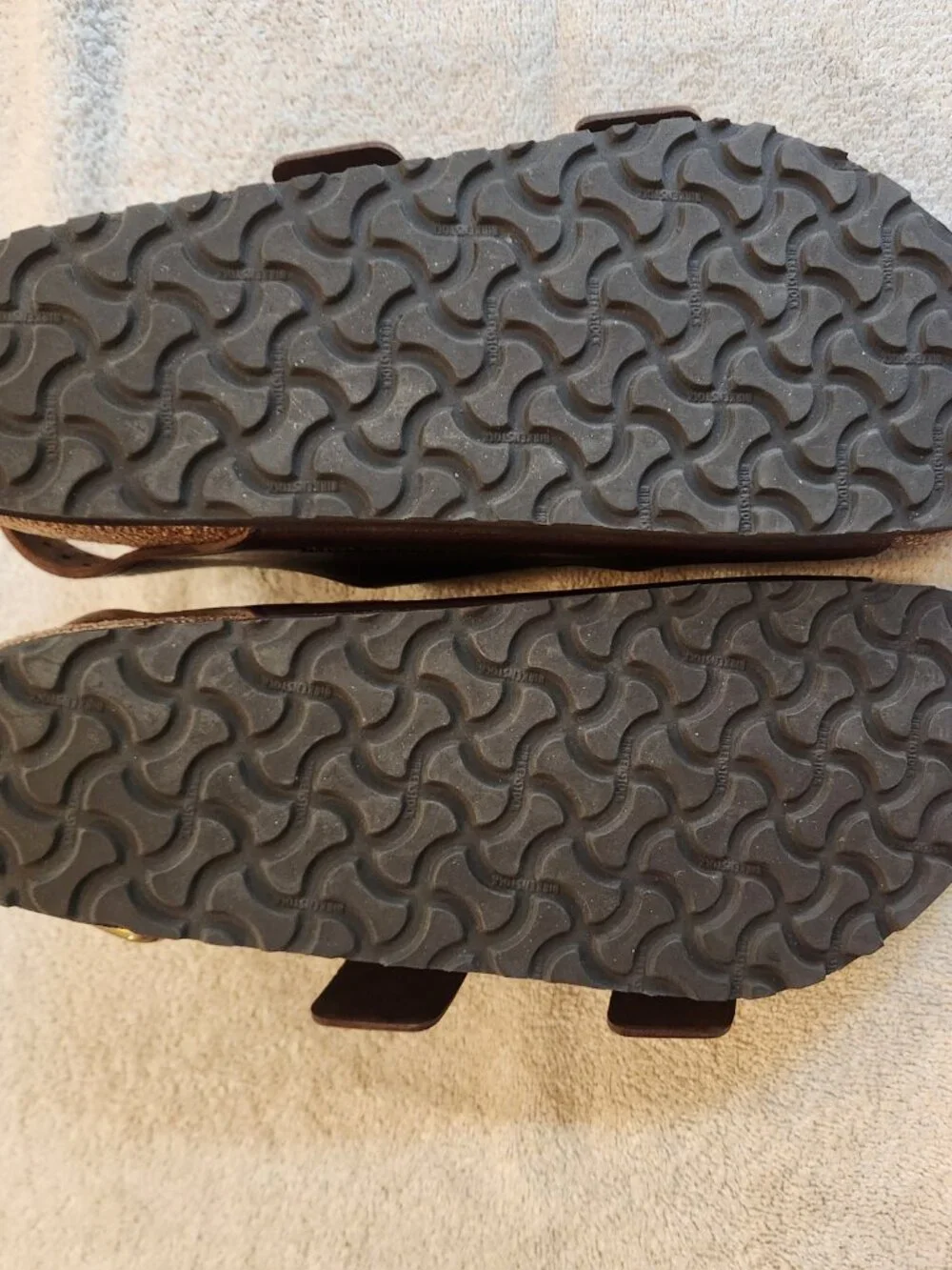Birkenstock Leather Milano Bold Roast Men's EU 45 Regular Width Grip Sole